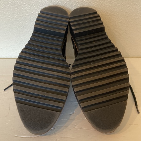 Black Lace Up Loafer - Picture 5 of 7